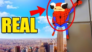 🕷️Pruebas de Que Spiderman Existe Real [upl. by Suoicul177]