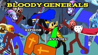 Bloody Generals  STICK WAR LEGACY ANIMATION  Kytchu Xiphos Final Boss Griffon [upl. by Nosyrb]