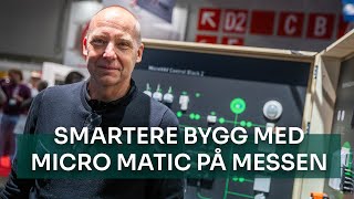 Smartere bygg med Micro Matic på messen  VVSdagene 2024 [upl. by Grizel]