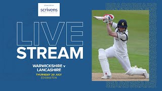 🔴 LIVE  Warwickshire v Lancashire  County Championship  Day Two [upl. by Enattirb373]