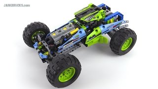 LEGO Technic Muscle Racer review set 42037 alternate build [upl. by Eneryc727]