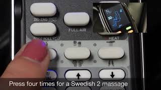 How to Operate the Cozzia CZ389 Massage Chair [upl. by Ained]