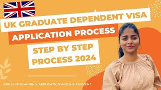 How to apply for UK Graduate Dependent Visa PSW  Full Process  2024 Latest English [upl. by Uzzial]