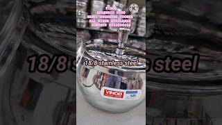 vinod pressure cooker stainlesssteel cooking kitchenware homestore telugu [upl. by Nyrehtac]