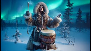 Shamanic Battle Rhythms  Intense Drumming Music Motivational  Sami Noaidi [upl. by Whitver]