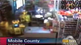 Dollar General robbery caught on tape [upl. by Howie909]