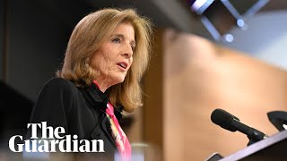 Caroline Kennedy says cousin RFK Jrs vaccine views are dangerous [upl. by Tore]