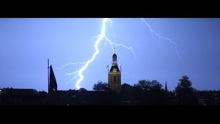 2011 Onweer rond de Meppelertoren film [upl. by Ayekehs379]