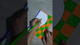 How to make Happy Independence Day idea card 2024 ytshorts shorts youtubeshorts [upl. by Gasser]