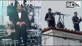 Yo Gotti Has Shooters On The Roof At Big Jook Funeral In Memphis [upl. by Cato]