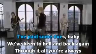 Bon Jovi All About Lovin you lyrics [upl. by Aicitel540]