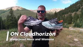 ON Cloudhorizon Waterproof Shoes  Mens and Womens Review [upl. by Jahdiel813]