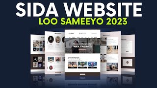 Sida loo Sameeyo Website Caalami Ah 2023 For Free How To Make Free Website 2023 Using wordpress [upl. by Chemesh]