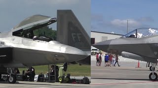 F22 RAPTOR vs F35 LIGHTNING II Epic Showdown [upl. by Letnwahs85]