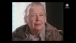 Marguerite Yourcenar propos et confidences 2 de 4 [upl. by Sisson869]