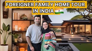 Foreigner family home tour in India 🇮🇳  Bangalore  discovering persian home design persian india [upl. by Nyrhtakyram]