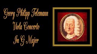 Telemann  Viola Concerto in G Major [upl. by Aerehs133]