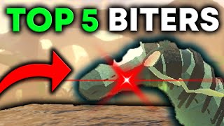 TOP 5 ANKLE BITERS in Creatures of Sonaria [upl. by Berriman979]