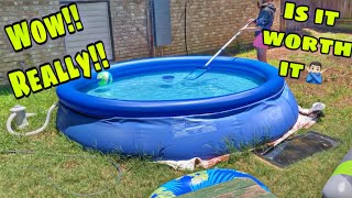 UPDATESUMMER WAVES 10x30 POOL EASY SET UP [upl. by Cook881]