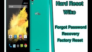 Hard Reset Wiko BirdyForgot Password Recovery Factory Reset [upl. by Eioj249]