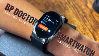 Mide tu PRESIÓN ARTERIAL con este SMARTWATCH  BP Doctor Smartwatch Review [upl. by Leicam491]