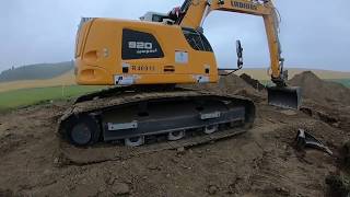 Liebherr R920 Compact Walk Around [upl. by Nylidnarb]