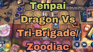 Tenpai Dragon Vs TriBrigadeZoodiac  YuGiOh Master Duel [upl. by Roana97]