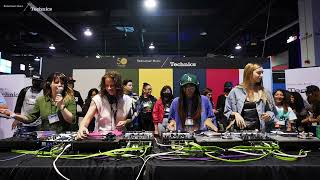 Technics x STOKYO  Style amp Grace Ladies Scratch Freestyle Showcase  NAMM SHOW 2022 [upl. by Anissa]