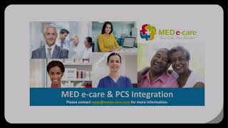 The MED ecare amp Person Centred Software PCS Integration [upl. by Barna]