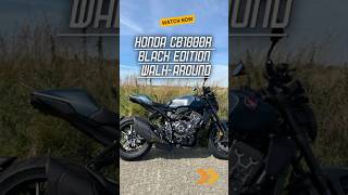 Honda CB1000R Black Edition WalkAround HondaMotorcyclesEU [upl. by Behka]