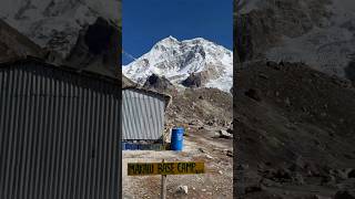 📍Makalu base camp nature mountains discovernepal explorenepal nepaladventures foryou explore [upl. by Onirotciv]