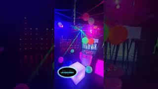 Uv Glow 6x45m Birthday party set up in Derby [upl. by Garrison]