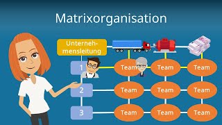 Matrixorganisation  Organisationsformen erklärt [upl. by Ardnuasal]