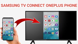 Samsung tv connect oneplus phone  oneplus mobile ko Samsung tv se kaise connect kare [upl. by Dlorag]