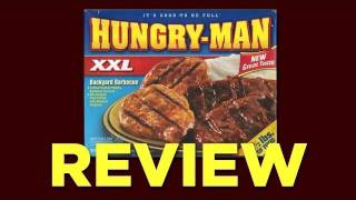 Hungry Man XXL Backyard Barbecue Video Review Freezerburns Ep450 [upl. by Oberg172]