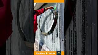 Glass Cleaning Process [upl. by Asiled]