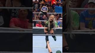 When Liv Morgan Won Her First Women’s Title In The WWE [upl. by Cadman]