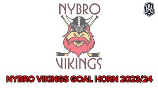 Nybro Vikings Goal Horn 202324 [upl. by Dnaltiac770]