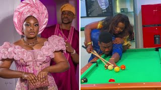 Watch how Bimpe Oyebade showed her husband Lateef Adedimeji a PDA on a movie set vdm chivido [upl. by Ellen]