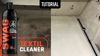 HOW TO USE SWAG TEXTIL CLEANER upholstery cleaning [upl. by Atinyl]