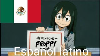 NOMBRES DE HEROES ESPAÑOL LATINO BOKU NO HERO FUNNIMATION DOBLAJE oficial [upl. by Desiri274]