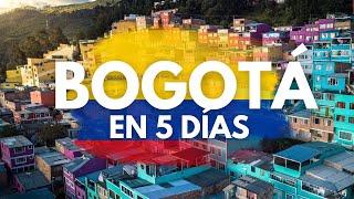 Lo MEJOR de BOGOTÁ en 5 días qué ver atractivos y sitios 🇨🇴 [upl. by Marcy]