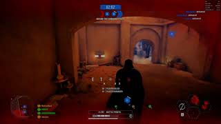 Star Wars Battlefront 2 Darth Vader gameplay with Marut and Marauder [upl. by Eleonora498]