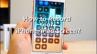 How to Record Your iPhone iPad Screen For All iOS users [upl. by Lira142]