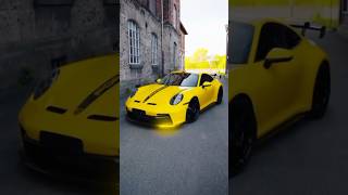 Porsche 911 GT3 992 💛💛porsche gt3 edit yellow shorts ytshorts youtubeshorts [upl. by Luise]