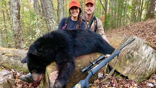 NC Bear Hunting with CVA’s Cascade Model 65 Creedmoor Hunting Rifle [upl. by Krug]