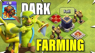 Best TH10 Dark Elixir Farming Strategy 2022  TH10 vs TH11 Farming strategy [upl. by Irahc508]