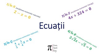 Clasa a 7a Ecuatii [upl. by Eilitan]