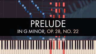 Frédéric Chopin  Prelude in G Minor Op 28 No 22 [upl. by Cobby754]