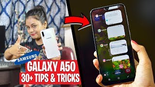 Samsung Galaxy A50 Tips and Tricks  30 Amazing Special Features [upl. by Glennie441]